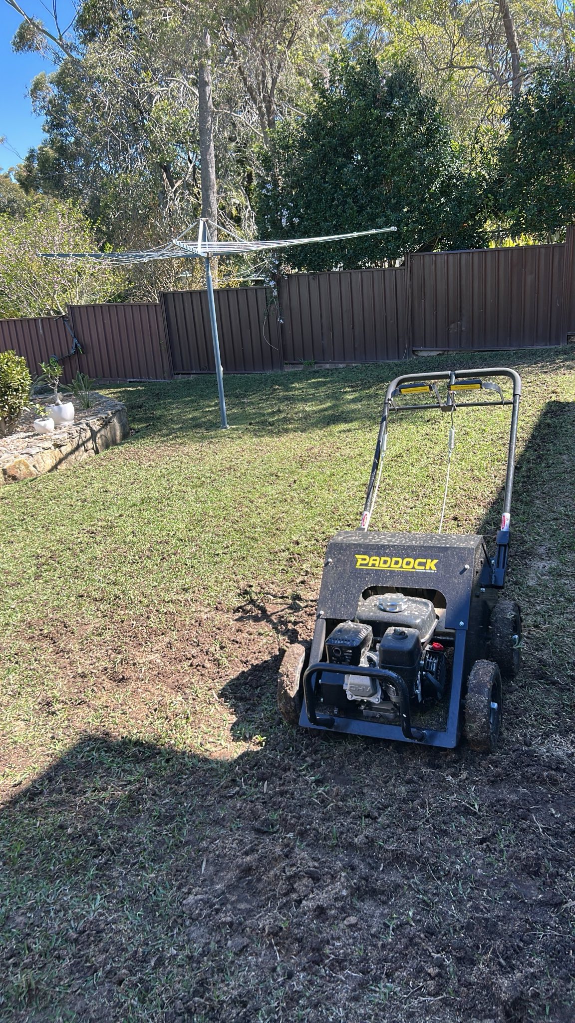 Lawn coring process